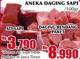 Promo Harga Daging Rendang Sapi per 100 gr - Giant