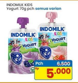 Promo Harga Indomilk Kids Yogurt All Variants 70 gr - Indomaret