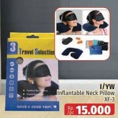 Promo Harga I/yw Inflatable Neck Pillow XF-3  - Lotte Grosir