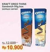 Promo Harga OREO Thins All Variants 95 gr - Indomaret