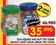 Promo Harga Dua Kelinci Kacang Lofet, Mix Nut 125 gr - Superindo