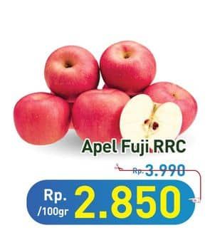 Promo Harga Apel Fuji RRC per 100 gr - Hypermart