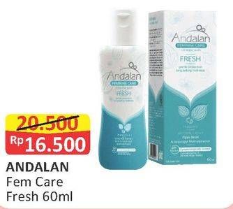 Promo Harga ANDALAN Feminine Care Fresh 60 ml - Alfamart