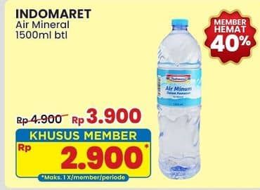 Promo Harga Indomaret Air Mineral 1500 ml - Indomaret