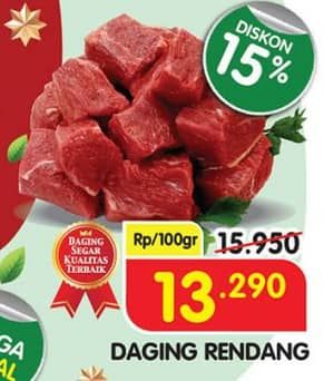 Daging Rendang Sapi