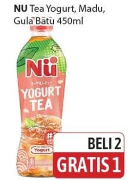 Promo Harga NU Yogurt Tea/NU Green Tea   - Alfamidi