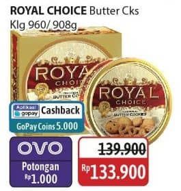 Promo Harga Danish Royal Choice Butter Cookies 908 gr - Alfamidi