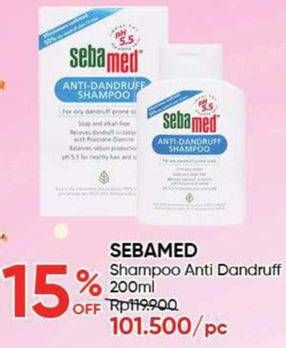 Promo Harga SEBAMED Shampoo Anti-Dandruff 200 ml - Guardian