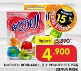 Promo Harga NUTRIJELL Jelly Powder All Variants 15 gr - Superindo