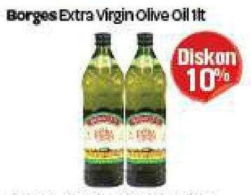 Promo Harga BORGES Olive Oil Extra Virgin 1 ltr - Carrefour