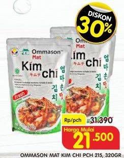 Promo Harga OMMASON Mat Kimchi 215 gr - Superindo