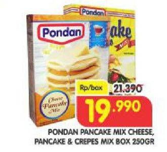 Promo Harga Pancake Mix Cheese, Pancake / Crepes Mix 250gr  - Superindo