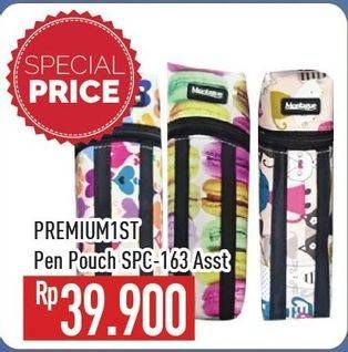 Promo Harga PREMIUM 1ST Pen Pouch Special 163  - Hypermart