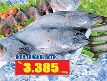 Promo Harga Ikan Tongkol Batik per 100 gr - Hari Hari