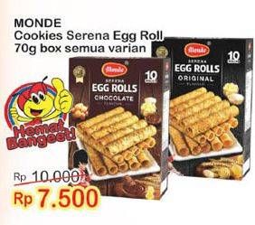 Promo Harga GERY Egg Roll All Variants 70 gr - Indomaret