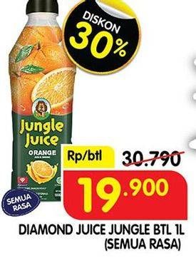 Promo Harga DIAMOND Jungle Juice All Variants 1000 ml - Superindo