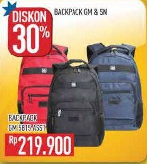 Promo Harga Backpack GM 5815  - Hypermart