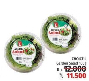 Promo Harga CHOICE L Garden Salad per 100 gr - LotteMart