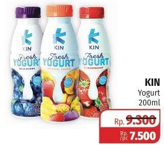 Promo Harga KIN Fresh Yogurt 200 ml - Lotte Grosir