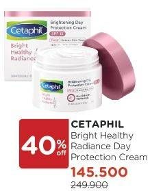 Promo Harga CETAPHIL Bright Healthy Radiance Brightening Cream Day Protection SPF15 50 gr - Watsons