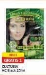 Promo Harga Cultusia Hair Color Black 2/0 30 ml - Alfamart