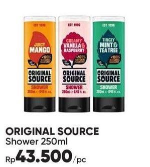 Promo Harga ORIGINAL SOURCE Shower Gel 250 ml - Guardian
