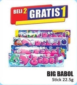 Promo Harga BIG BABOL Candy Gum per 5 pcs 22 gr - Hari Hari