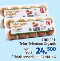 Promo Harga Choice L Telur Ayam Negeri  - LotteMart