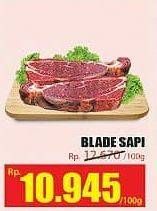 Promo Harga Daging Blade per 100 gr - Hari Hari