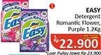 Promo Harga ATTACK Easy Detergent Powder Romantic Flower, Purple Blossom 1200 gr - Alfamidi