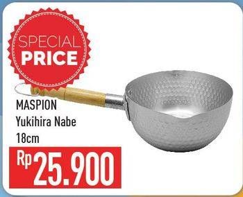 Promo Harga MASPION Yukihira Nabe 18 Cm  - Hypermart