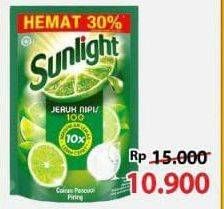 Promo Harga Sunlight Pencuci Piring Jeruk Nipis 100 650 ml - Alfamart