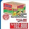 Promo Harga Indomie Mi Kuah Soto Mie per 40 pcs 70 gr - Hypermart