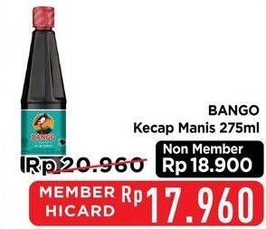 Promo Harga Bango Kecap Manis 275 ml - Hypermart