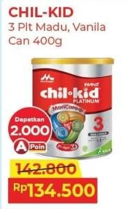 Promo Harga Morinaga Chil Kid Platinum Vanila, Madu 400 gr - Alfamart