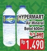 Promo Harga Hypermart Air Mineral 600 ml - Hypermart