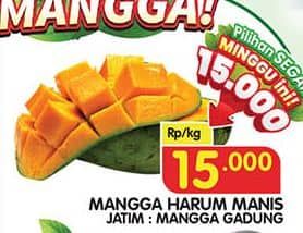 Promo Harga Mangga Harum Manis  - Superindo