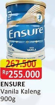 Promo Harga ENSURE Nutrition Powder FOS Vanila 900 gr - Alfamart