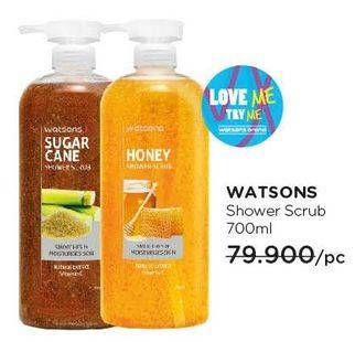 Promo Harga WATSONS Shower Scrub per 2 botol 700 ml - Watsons