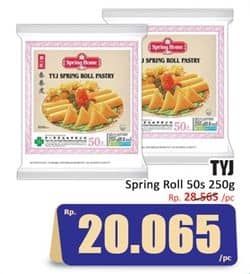 Promo Harga TYJ Spring Roll Pastry 250 gr - Hari Hari