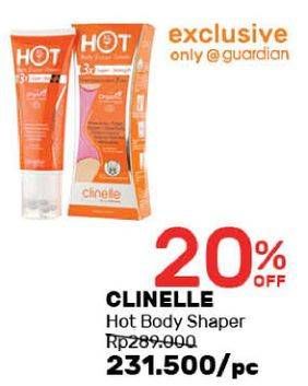 Promo Harga CLINELLE Hot Body Shaper Cream  - Guardian