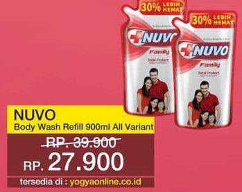 Promo Harga NUVO Body Wash All Variants 900 ml - Yogya
