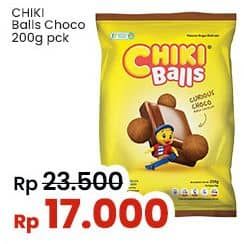 Promo Harga Chiki Balls Chicken Snack Coklat 200 gr - Indomaret