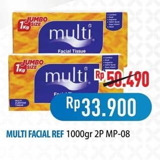Promo Harga Multi Facial Tissue 1000 gr - Hypermart