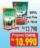 Promo Harga WIPOL Karbol Wangi Lemon, Classic Pine 780 ml - Hypermart