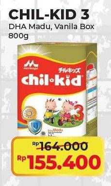 Promo Harga Morinaga Chil Kid Platinum Madu, Vanila 800 gr - Alfamart