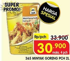 Promo Harga 365 Minyak Goreng 2000 ml - Superindo