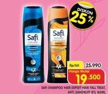 Promo Harga Safi Shampoo Hair Fall Treat, Anti Dandruff 160 ml - Superindo