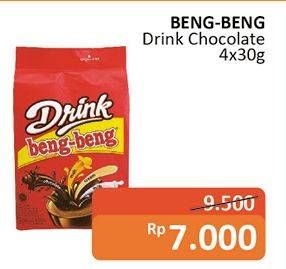 Promo Harga Beng-beng Drink per 4 sachet 30 gr - Alfamidi
