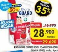 Promo Harga Biore Guard Body Foam All Variants 800 ml - Superindo
